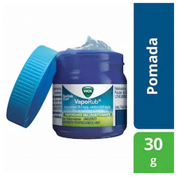 Vick Vaporub Descongestionante Pomada 30g