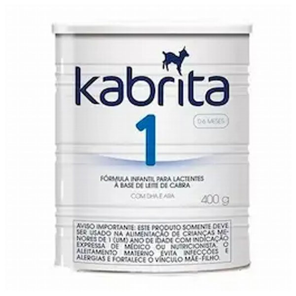 Fórmula Infantil Kabrita 1 Leite de Cabra 0 a 6 meses 400g