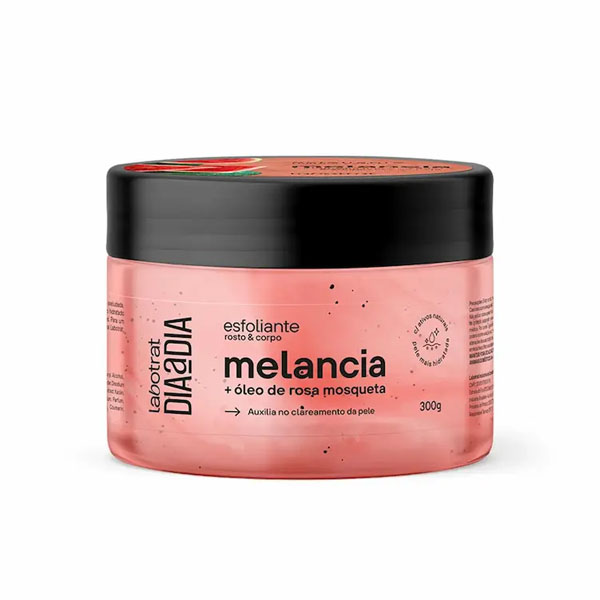 Esfoliante Rosto e Corpo Labotrat Dia a Dia Melancia e Rosa Mosqueta 300g
